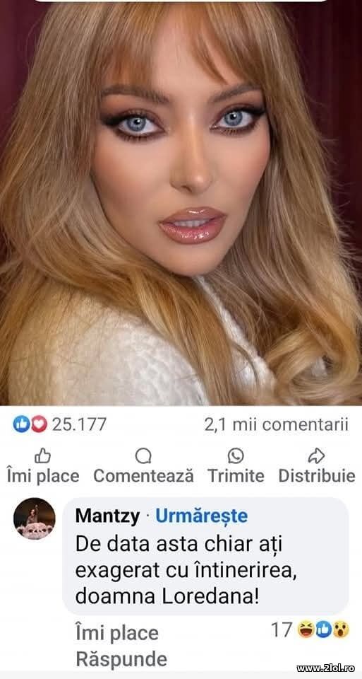 Doamna Loredana, ati exagerat cu intineririle poze haioase