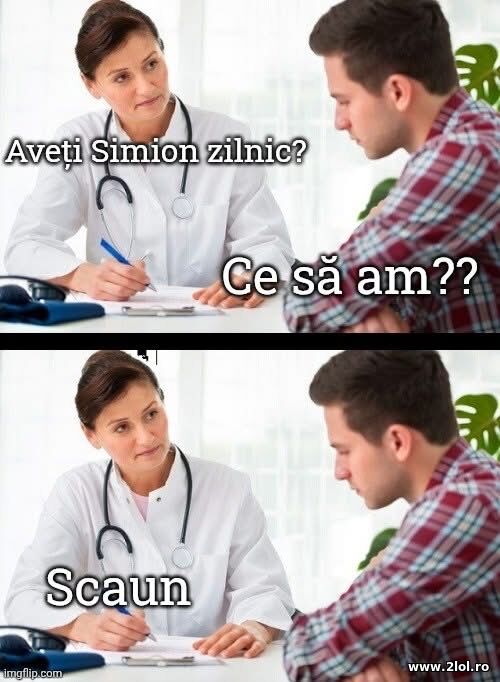 Aveti Simion zilnic? poze haioase