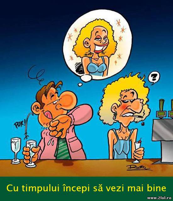 Cu timpul începi să vezi mai bine poze haioase