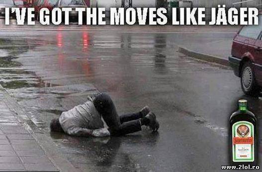 Moves like Jäger poze haioase