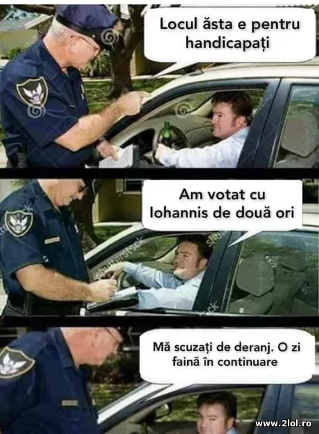 Locul asta e pentru handicapati poze haioase