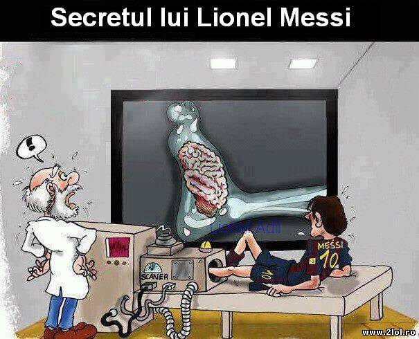 Asul din mâneca lui Lionel Messi poze haioase