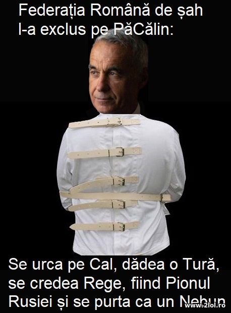 Federatia de sah l-a exclus pe Calin Georgescu poze haioase