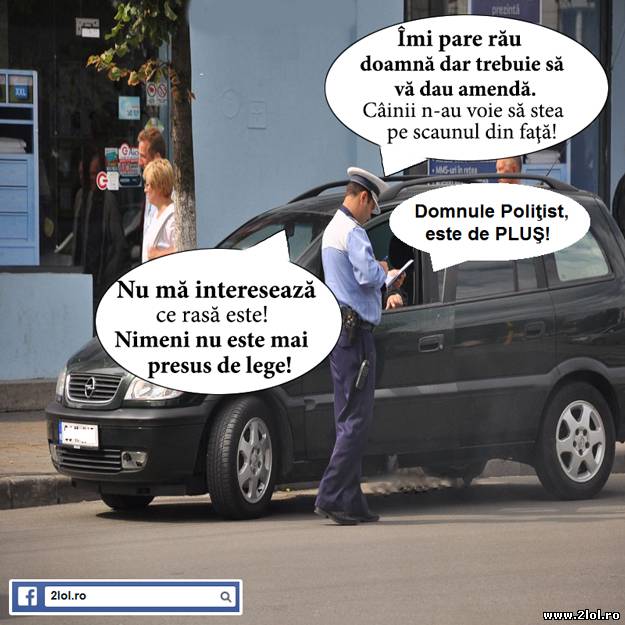 Cum aplică legea poliţiştii din România poze haioase