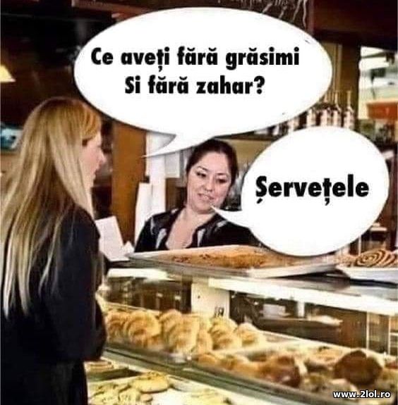 Ce aveti fara grasimi si fara zahar? poze haioase