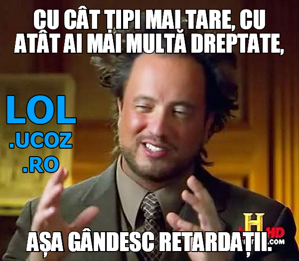 Cum gândesc retardații poze haioase