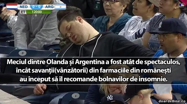 Cât de spectaculos a fost Olanda - Argentina 0 - 0 poze haioase