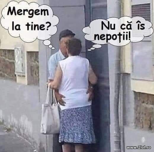 Mergem la tine? poze haioase