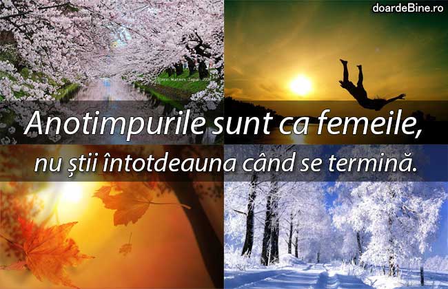 Anotimpurile sunt ca femeile poze haioase