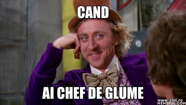 Cand ai chef de glume poze haioase