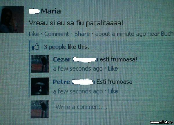 A vrut să fie păcălită poze haioase