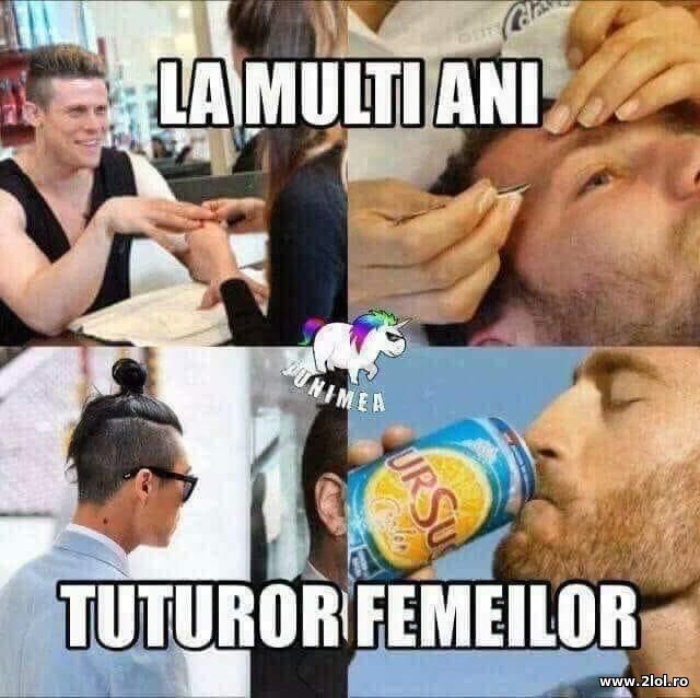 La multi ani tuturor femeilor poze haioase