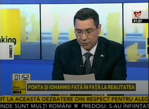 Legenda spune că Ponta încă citeşte de pe fiţuici poze haioase