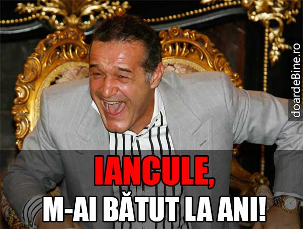 Becali, după ce a aflat de condamnarea lui Iancu poze haioase