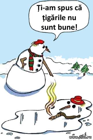 Și i-a spus că țigările nu sunt bune poze haioase