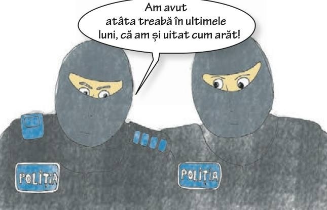 Săracii mascaţi, anul 2014 a fost greu poze haioase