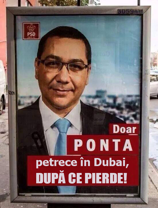 Doar Ponta petrece în Dubai poze haioase