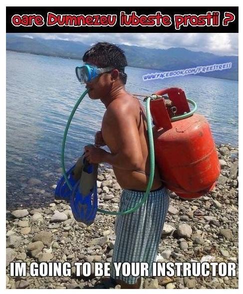 Oare Dumnezeu iubeste prostii ? poze haioase