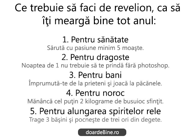 5 Superstiţii pentru un an nou minunat poze haioase