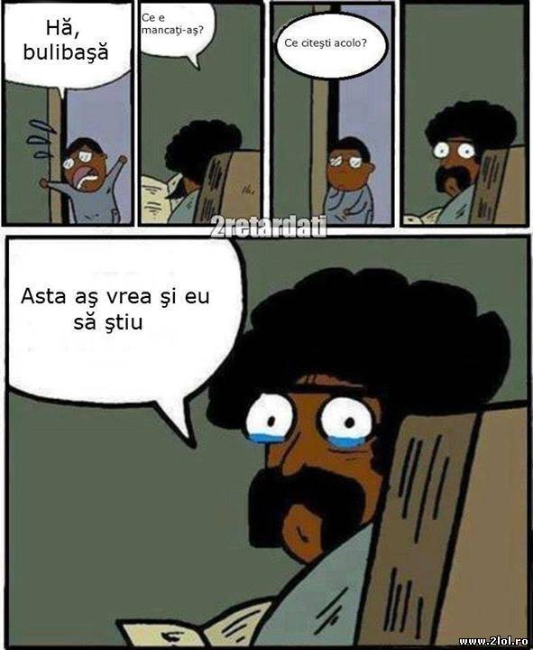 Bulibaşă, ce citeşti acolo? poze haioase