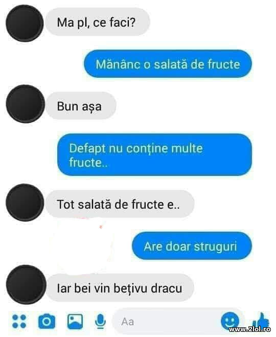 Salata de fructe poze haioase