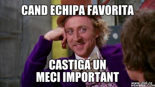 Cand echipa favorita castiga un meci important poze haioase