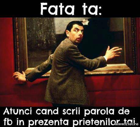 Parola-i parolă și trebuie protejată poze haioase