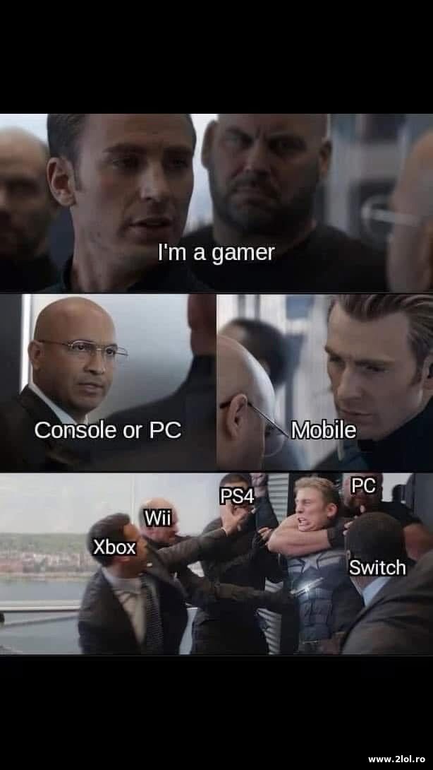I'm a gamer poze haioase