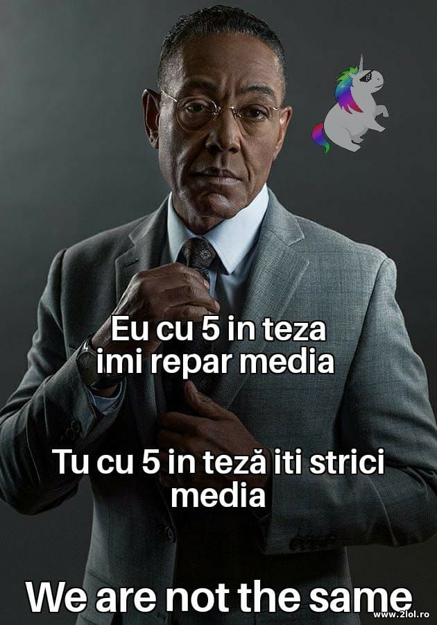 Eu cu 5 in teza imi repar media poze haioase