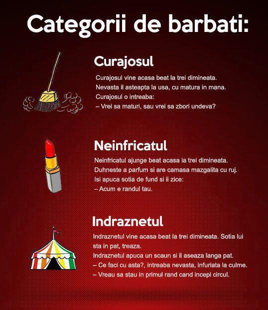 Trei tipuri de bărbaţi poze haioase