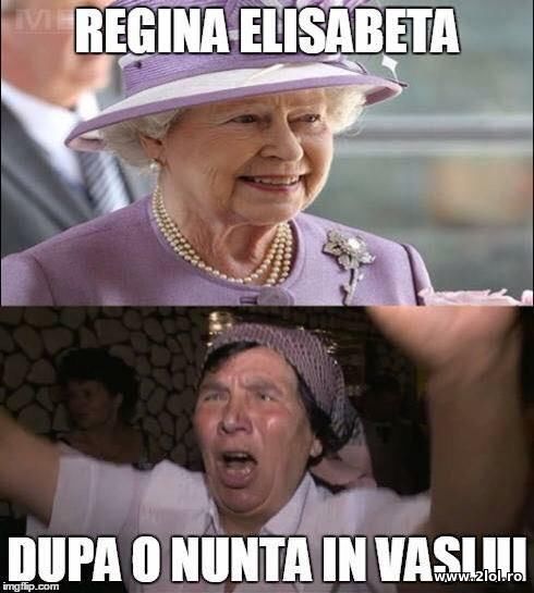 Regina Elisabeta dupa o luna in Vaslui poze haioase