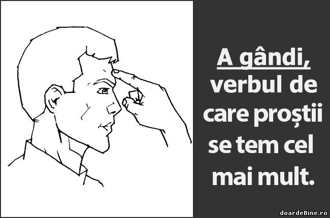 Verbul de care proștii se tem cel mai mult poze haioase