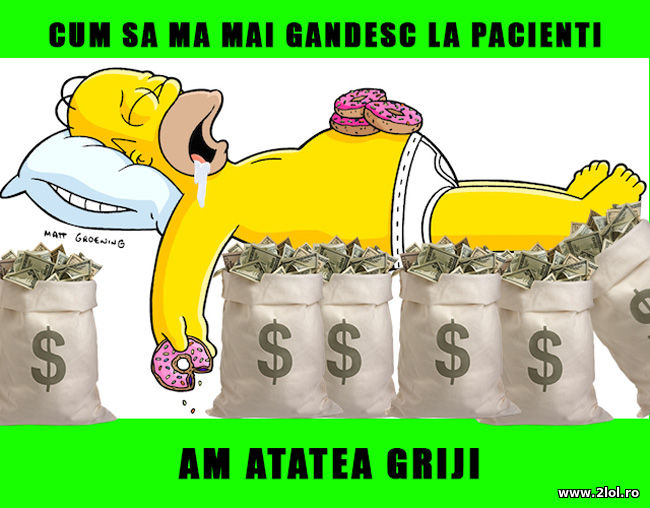 Medicii puturosi si cu sacii plini sunt gen poze haioase