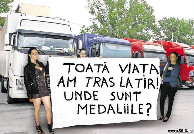 Unde le sunt medaliile, toată viaţa au "muncit" poze haioase