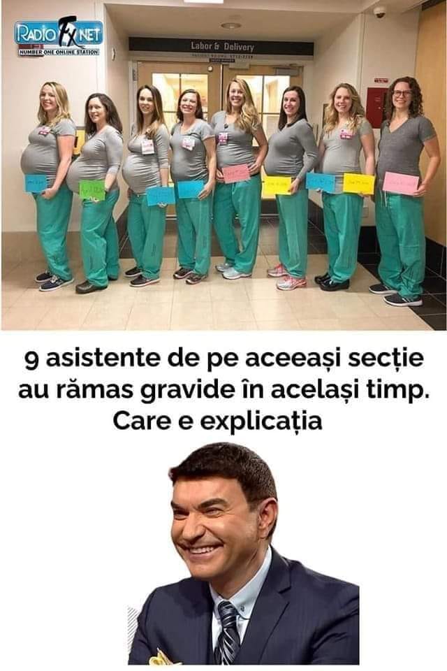 9 asistente au ramas gravide poze haioase