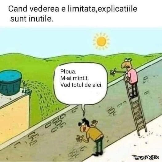 Cand vederea e limitata poze haioase