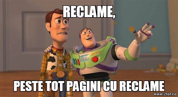 Peste tot pagini cu reclame poze haioase