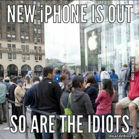 A ieșit noul iPhone poze haioase
