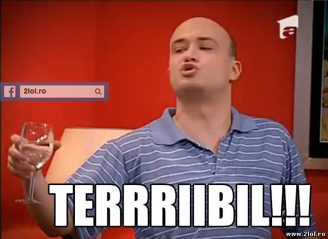 Vorba lui Banciu: "Teribil!" poze haioase