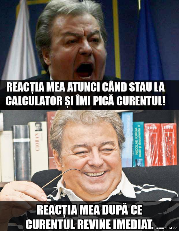 Când îmi pică curentul poze haioase