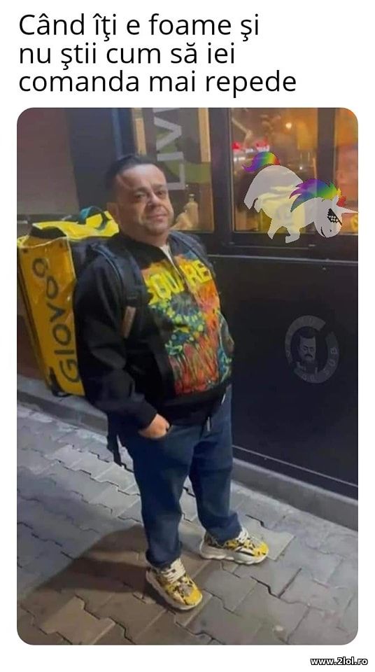 Cand ti-e foame si nu stii cum sa iei mai repede poze haioase