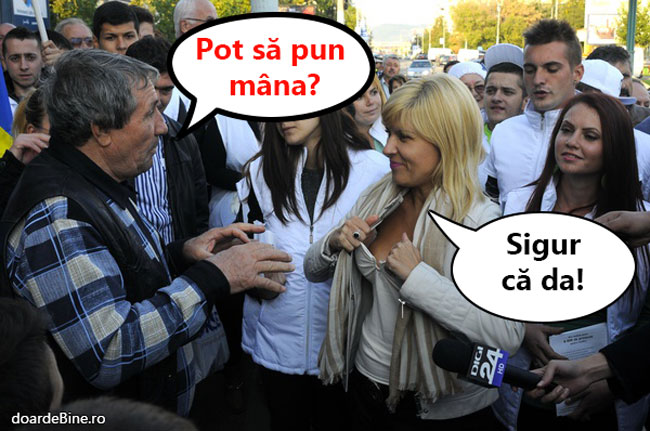 Udrea este o femeie prietenoasă poze haioase