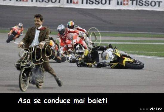 Cineva trebuia să le arate cum se conduce poze haioase