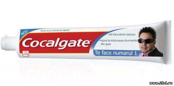 Pasta de dinți cocalgate poze haioase