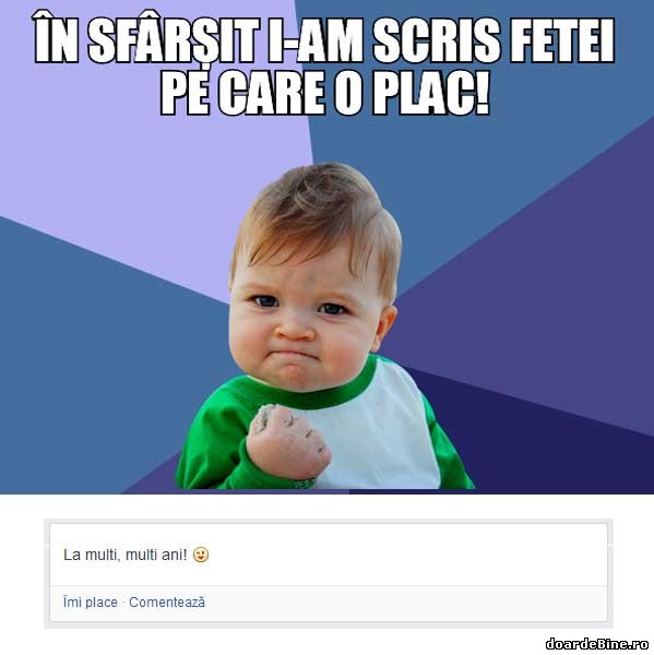 În sfârșit i-am scris poze haioase