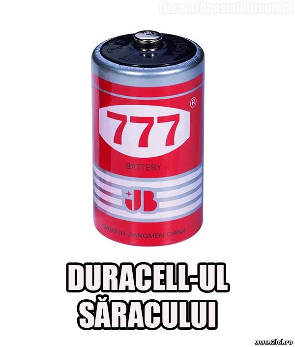 Duracell-ul săracului poze haioase