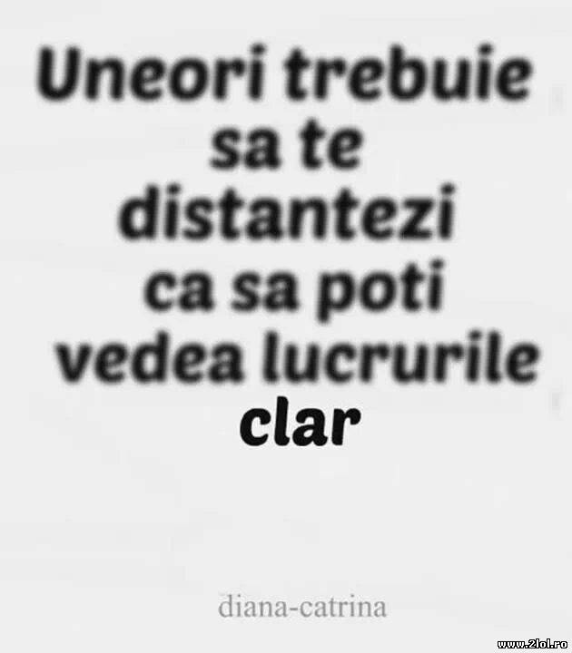 Uneori trebuie să te distanțezi să vezi clar poze haioase