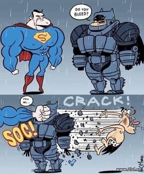 Batman: Do you bleed? poze haioase