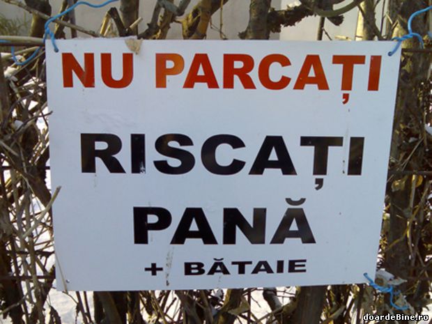 Ai grijă unde parchezi, riști să iei jackpot-ul poze haioase