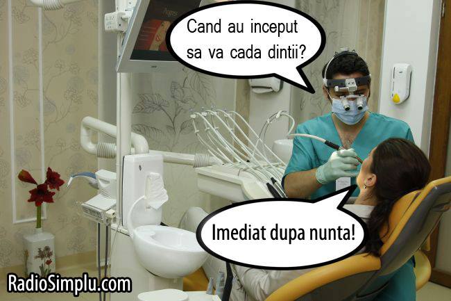 Legătura dintre dinţi şi căsătorie poze haioase